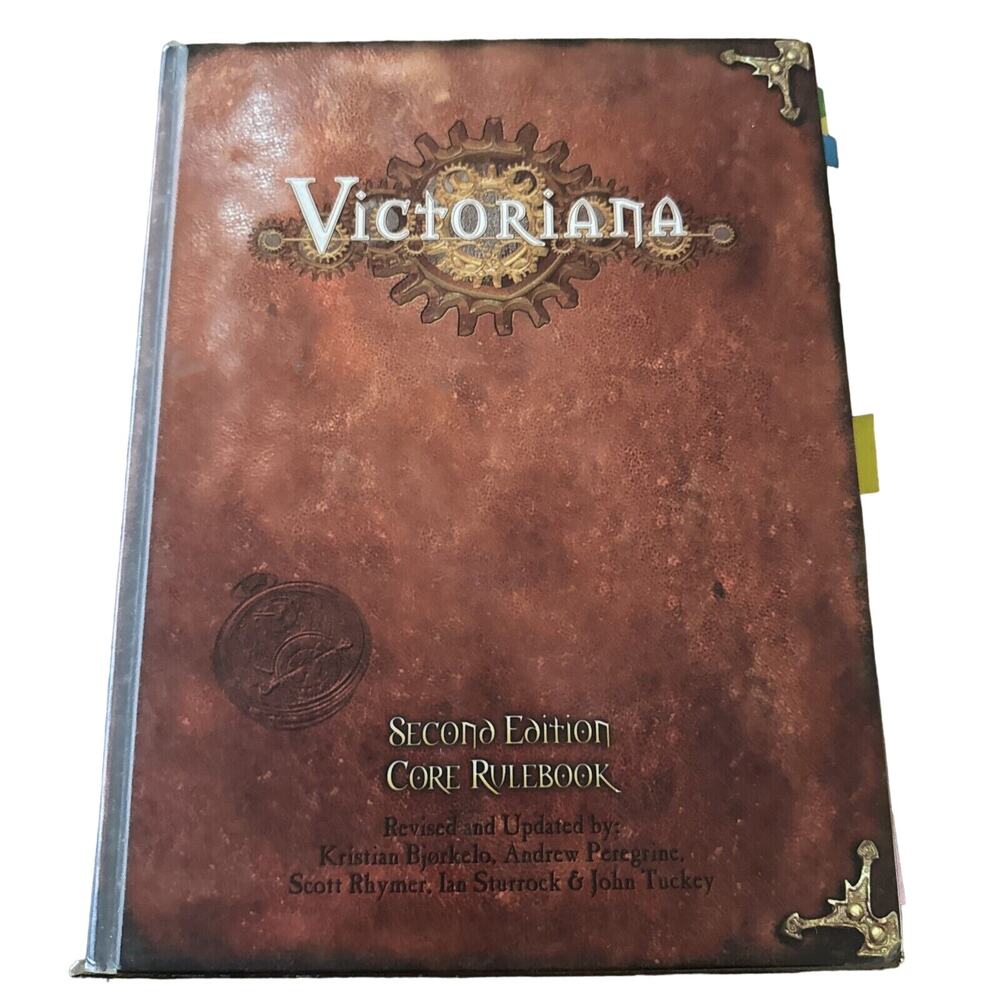Victoriana - 2nd Edition - Core Rulebook - HC - 2007 - Cubicle Seven Publication